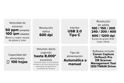 imageFORMULA DR-C350