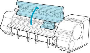 Replacing the Print Head (iPF8000S/iPF8100)