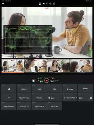 Multi-Camera Control App Demo