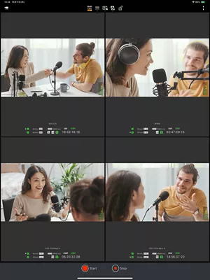 Multi-Camera Control App Demo