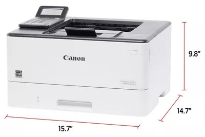 imageCLASS LBP246dw II with Dimensions