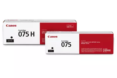 Canon Genuine Toner 075 and 075 H Side By Side