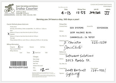 Form Being Submitted