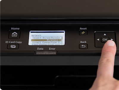 imageCLASS MF272dw - WiFi Setup