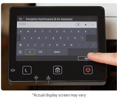imageCLASS MF652Cw - WiFi Setup - Step 3