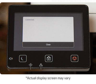 imageCLASS MF652Cw - WiFi Setup - Step 4
