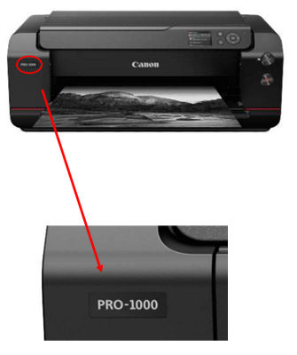 How Do I Find The Model Of My Canon Pixma Printer (Canadian Models)