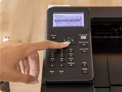 imageCLASS LBP246dw - WiFi Setup Step 1