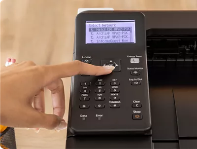 imageCLASS LBP246dw - WiFi Setup Step 2