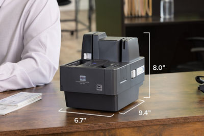 imageFORMULA CR-150 - 3 Quarter View with Dimensions