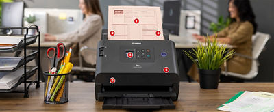 imageFORMULA DR-S250N - Front View with Features