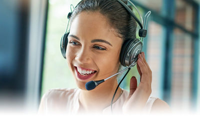 Person on a Headset