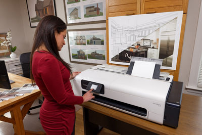 Person Using the imagePROGRAF TC-21