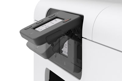 Demo of Tiltable Screen on the imagePROGRAF TC-21