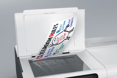 Póster de escaneo imagePROGRAF TC-21M