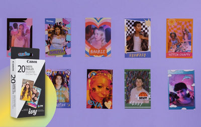 Multiple Customized Pictures Stuck on a Wall