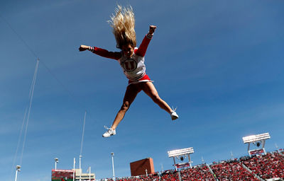 Airborne Cheerleader