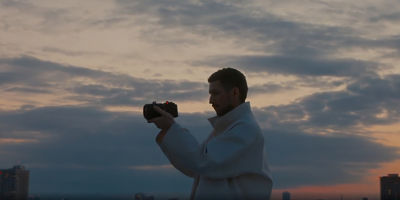 Man holding camera