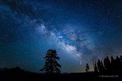 Falling Star and Tufa