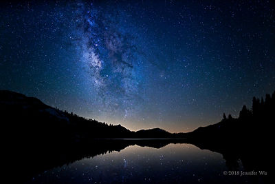 Shot of the Milky Way Galaxy