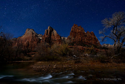 Zion by Moonlight