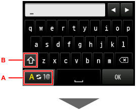 Entering Letters, Numbers, and Symbols - MB2720 / MB5120 / MB5420