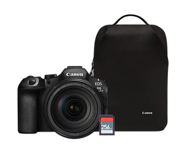 KIT EOS R6 MARK III RF 24-105 USM+Mochila CCB-BP5-BK + KINGSTON SDXC CANVAS GO 256GB