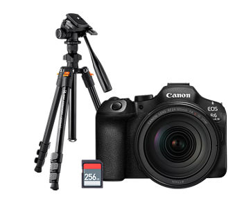 KIT EOS R6 MARK III RF 24-105 USM+TRIPIE K234A0 + KINGSTON SDXC CANVAS GO 256GB