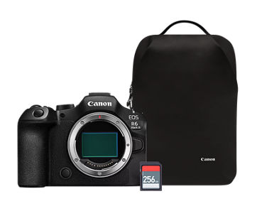 KIT EOS  R6 MARK III BODY+Mochila CCB-BP5-BK + KINGSTON SDXC CANVAS GO 256GB
