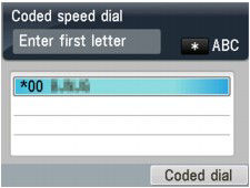 Using, Creating, Changing or Deleting One-Touch, Group and Coded Speed ...