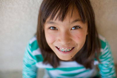 Up Close Picture of a Child Smiling