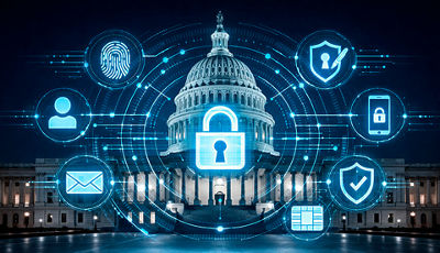computer tech government illustration