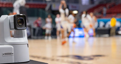 PTZ Camera at a Basketball Game