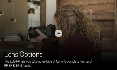 Canon EOS RP Features: In a Snap Episode 5: Lens Options