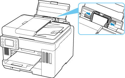 Small Size Paper is Jammed Inside the Printer - GX6020