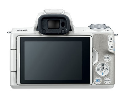 Canon EOS M50 - White Back
