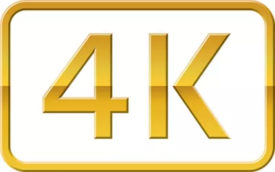 4K logo