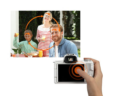 Touch and drag example