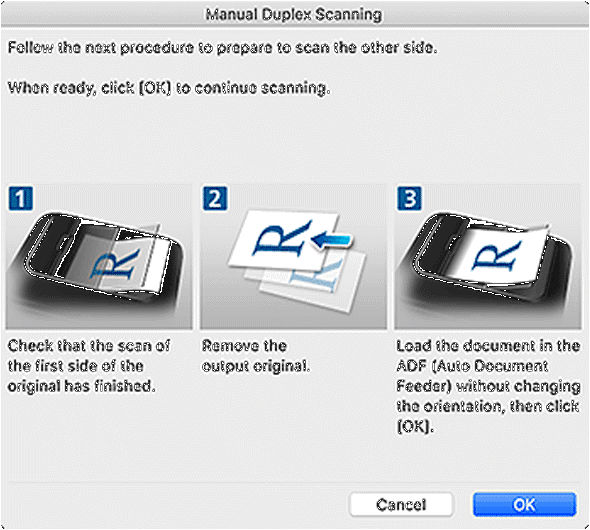 IJ Scan Utility Lite (macOS) - Scanning Multiple Documents at One
