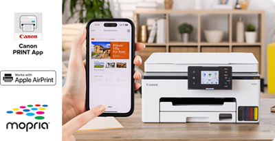 MAXIFY GX1020 - Person Printing from Mobile Phone