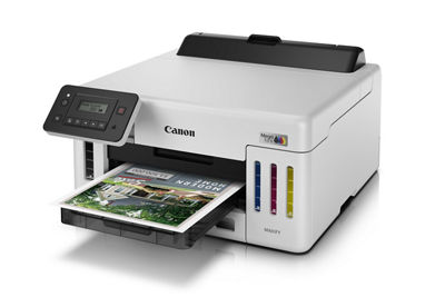 MAXIFY GX5120 - 3 Quarter View Printing