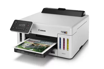 MAXIFY GX5110 - 3 Quarter View Printing
