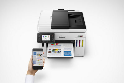MAXIFY GX7120 - Person Using Phone to Print