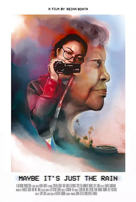 Maybe it's Just the Rain Poster