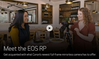 Canon EOS RP Features: In a Snap Episode 1: Meet the EOS RP