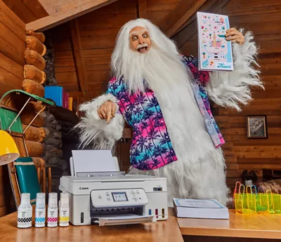 Yeti Using MegaTank Printer