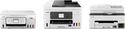 MegaTank Printers Line Up - Front View