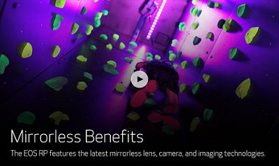 Canon EOS RP Features: In a Snap Episode 3: Mirrorless Benefits