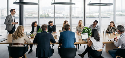 men and women conference room