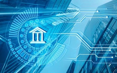 computer tech government illustration